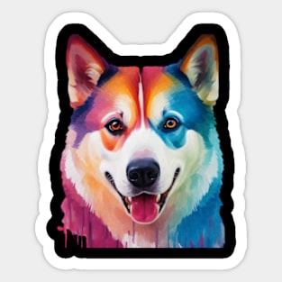 Siberian Husky Sticker